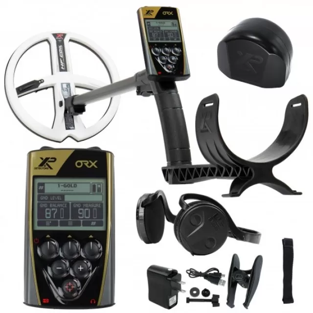 Металотърсач XP ORX + 9 DD сонда + WS Audio